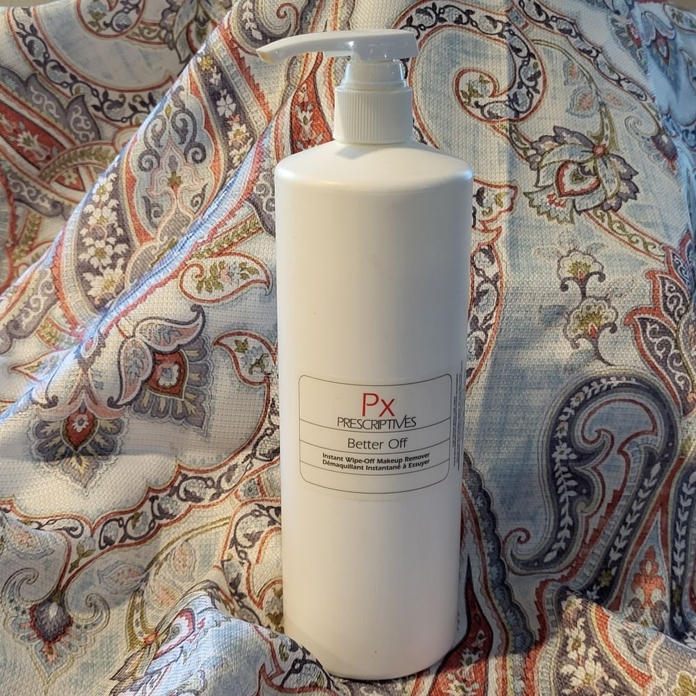 HTF Prescriptives Better Off Makeup Remover Industrial Makeup Artist Pump 32oz